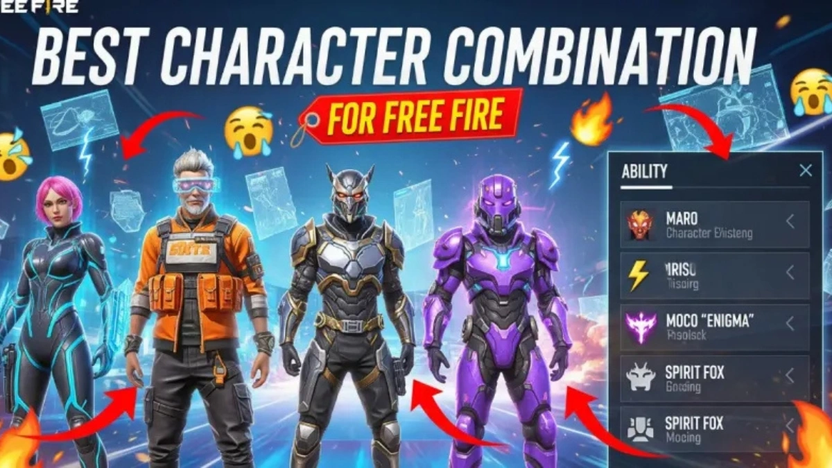 Free Fire Character Combination