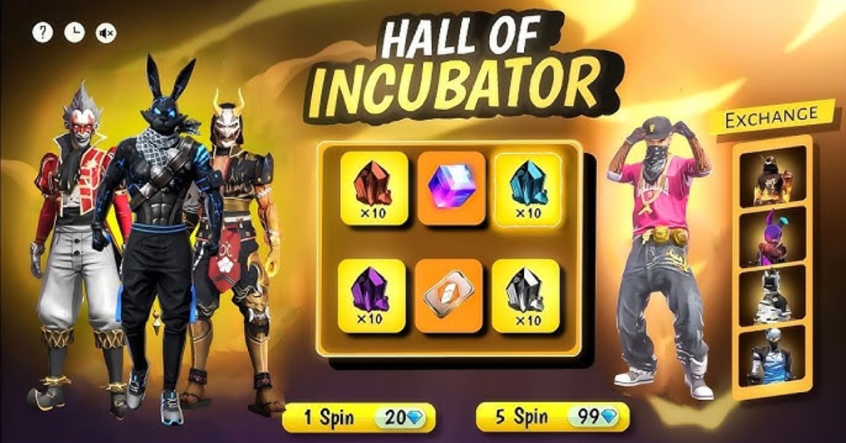Free Fire Incubator Event 