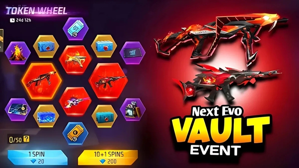 Free Fire Evo Vault Event 2 December