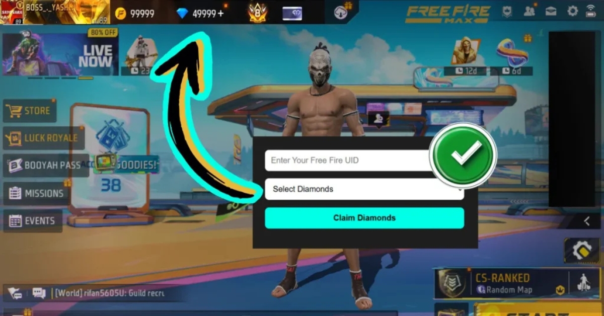 Free Fire Free Diamond UID