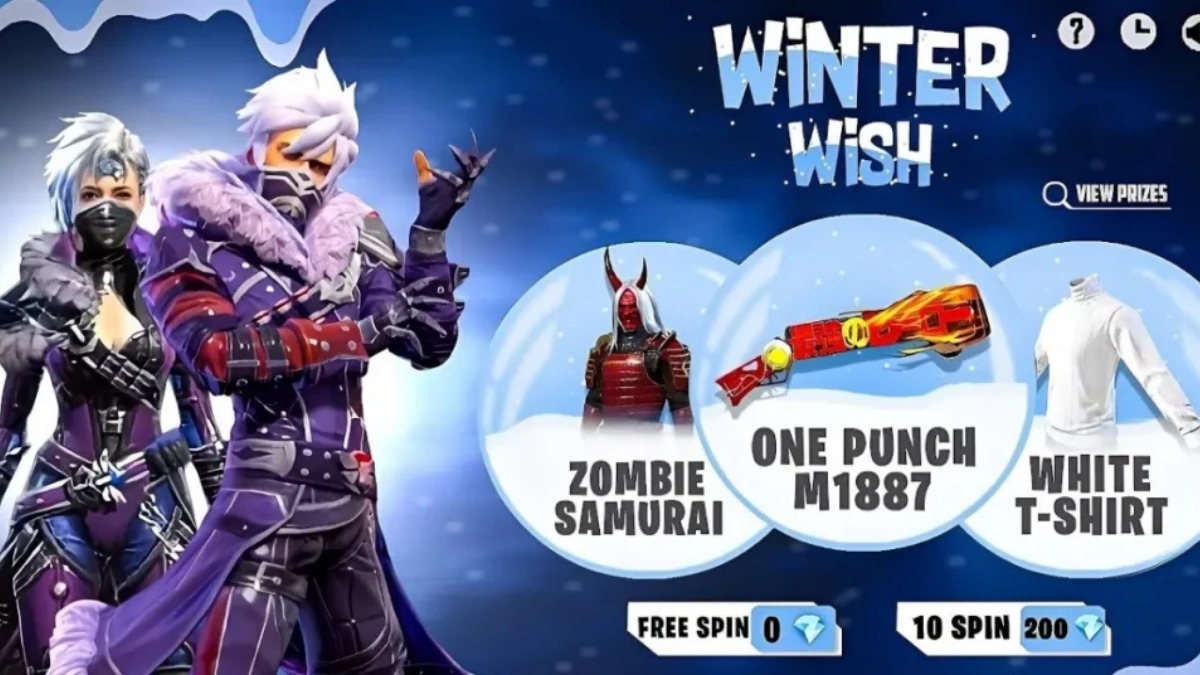 Free Fire Winterland Dreamspace Event