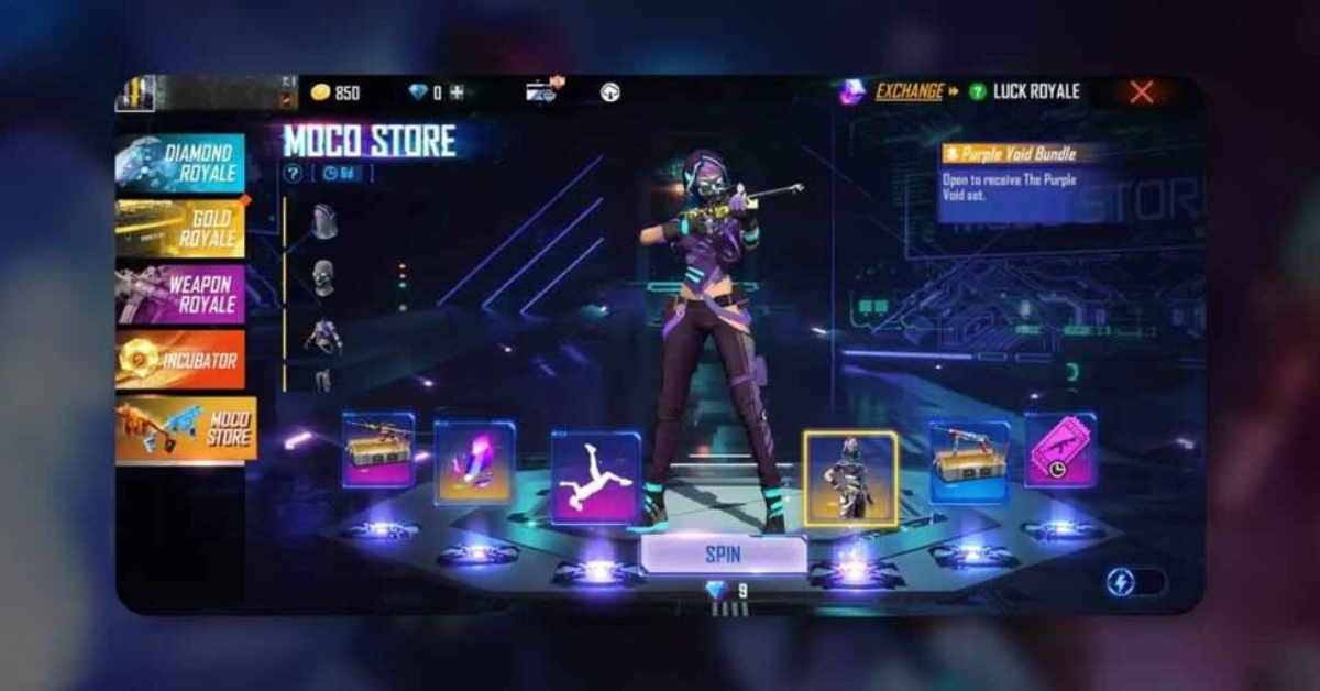 Free Fire New Moco Store Event 2025