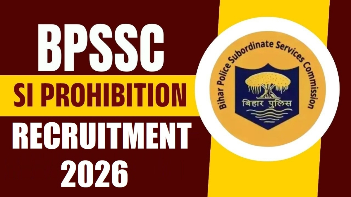BPSSC SI Prohibition Recruitment 2026