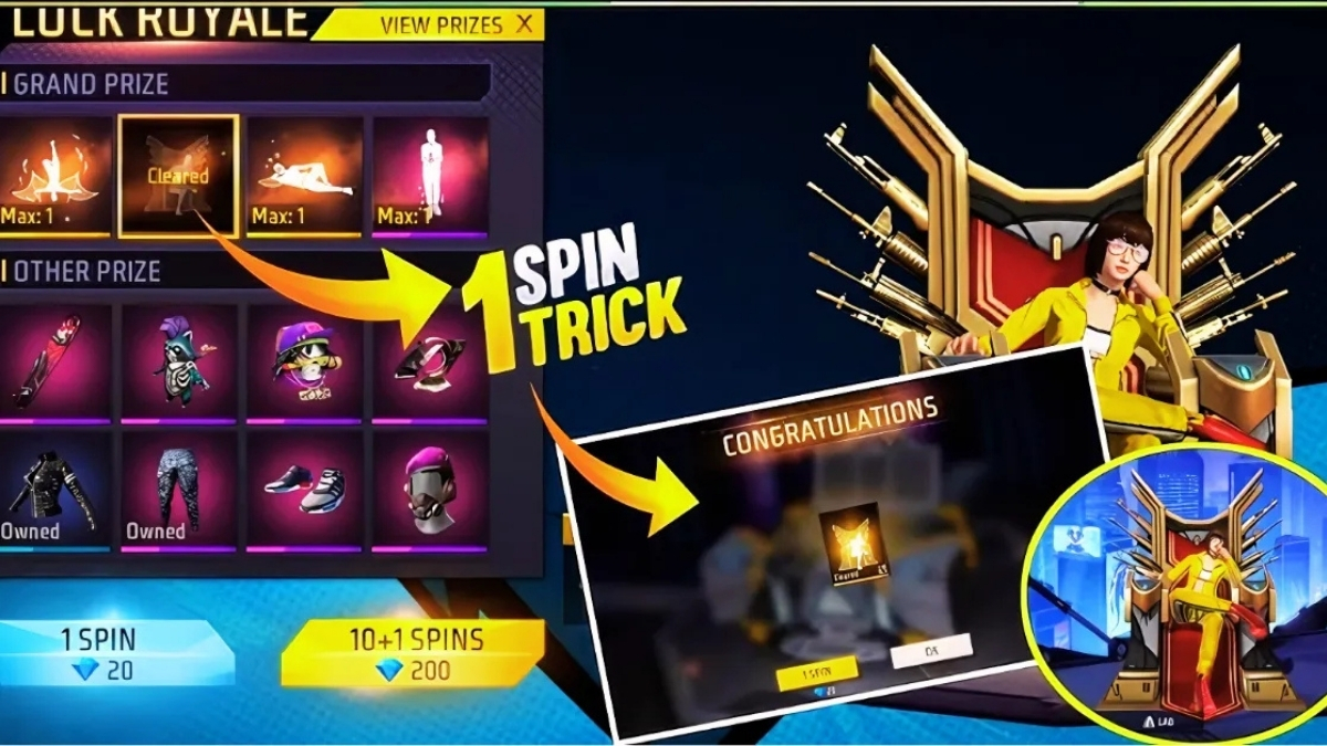 Free Fire Emote Step Up Event