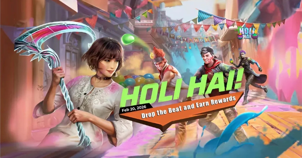 Free Fire Holi Event 2026