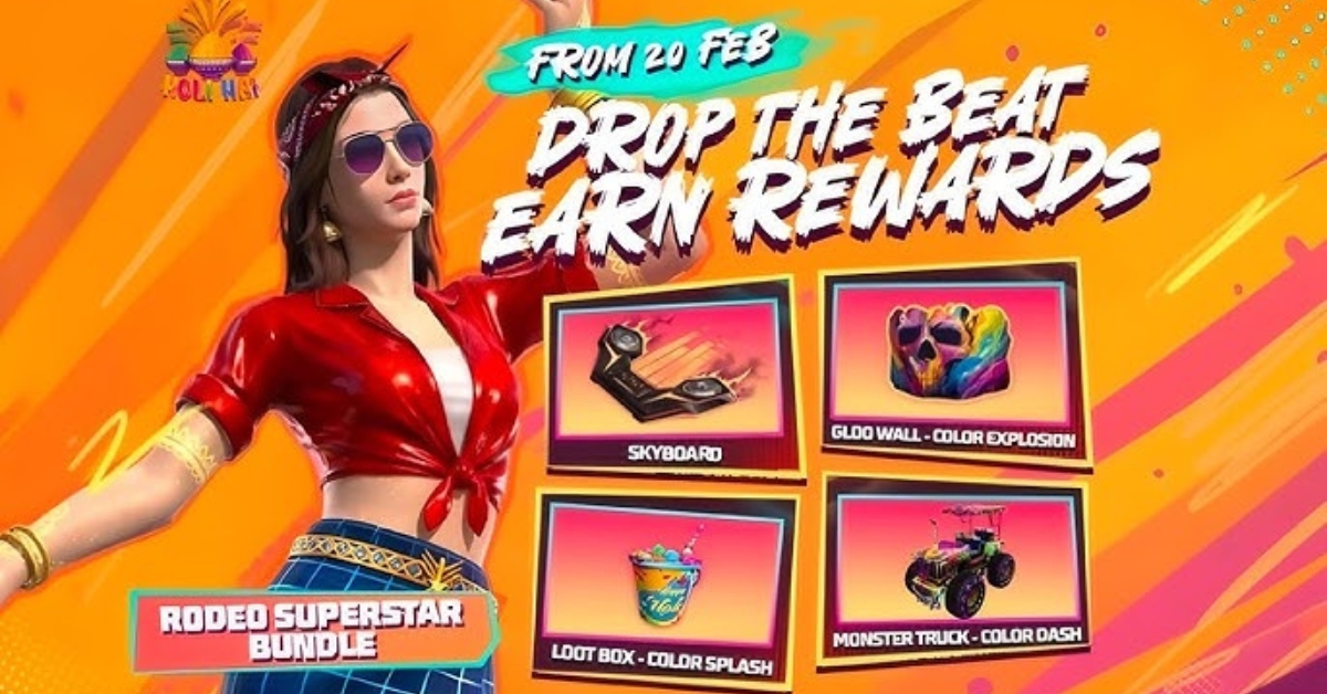 Free Fire Holi Event 2026