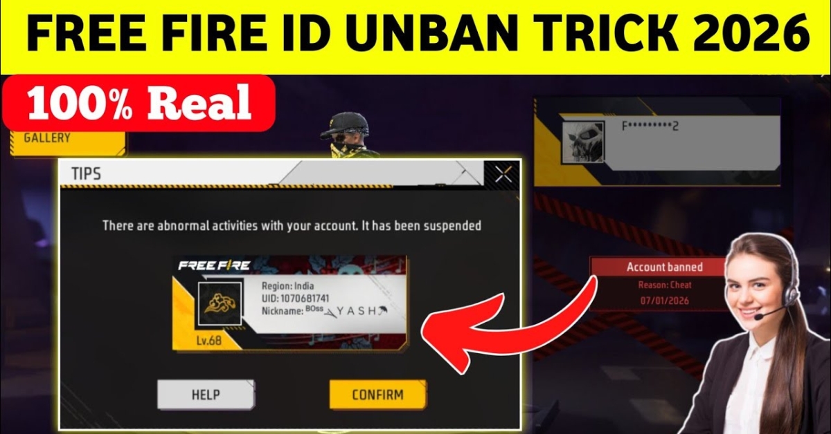 Free Fire Banned Account Fix 2026