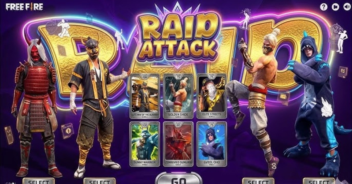 Free Fire Raid Attack Event 2026