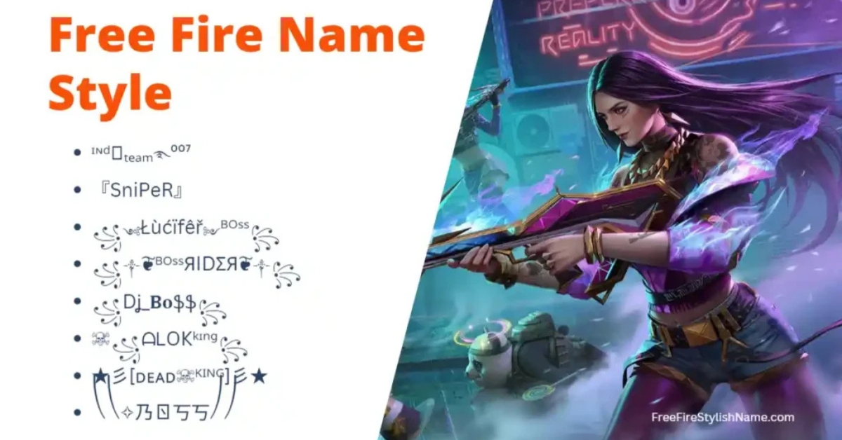 Free Fire Nickname Style 2026