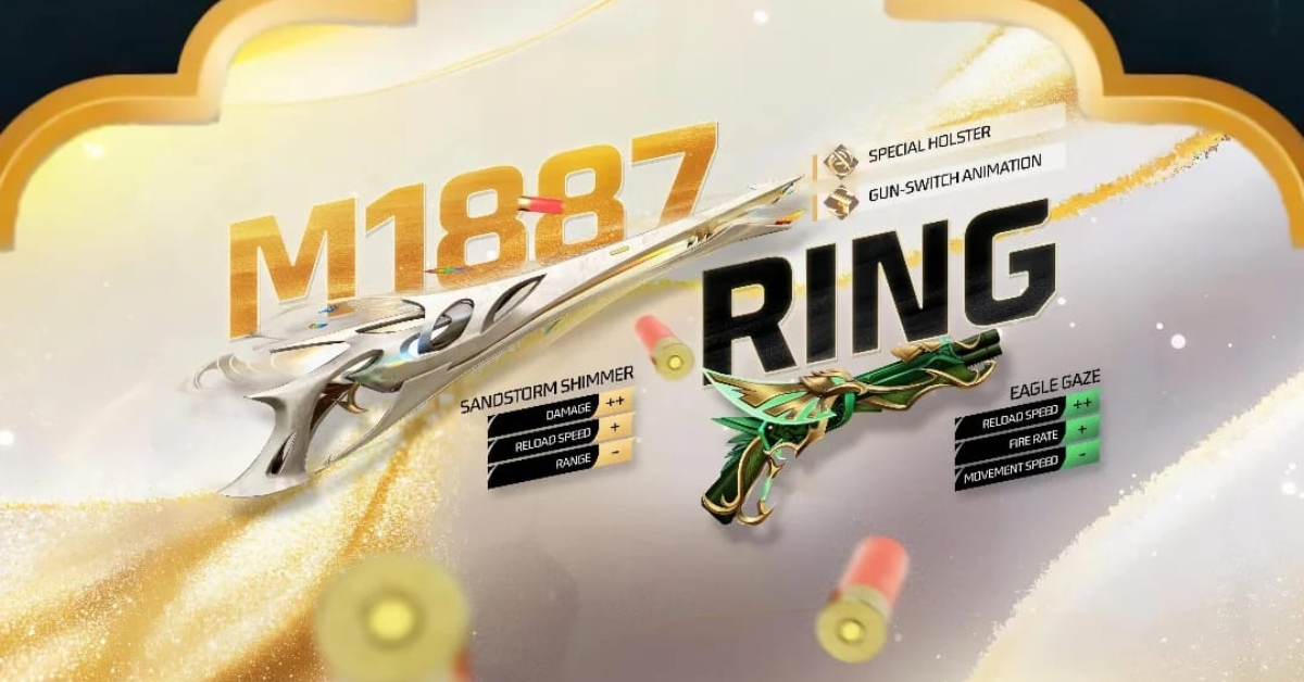 Free Fire MAX M1887 Ring Event 2026