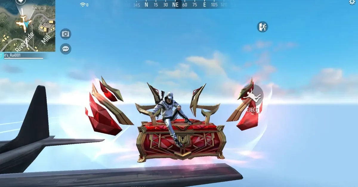 Free Fire Ruby Legend Skywing 