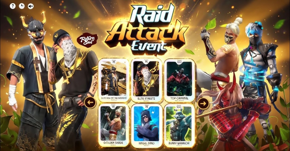 Free Fire Raid Attack Event 2026