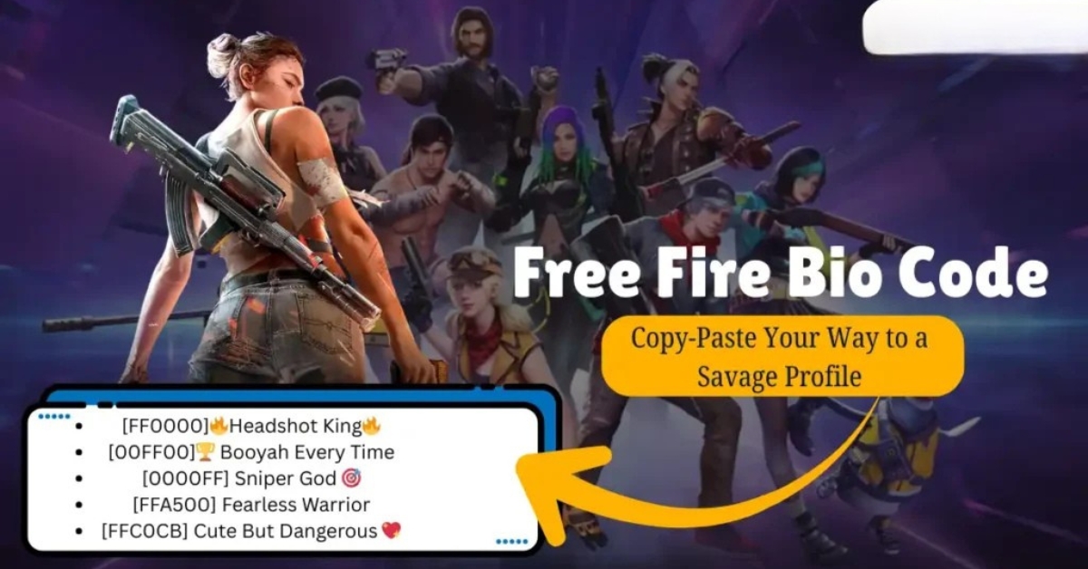 Free Fire Bio Codes 2026