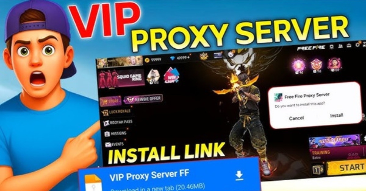 Free Fire Pro VIP Proxy Server 2026