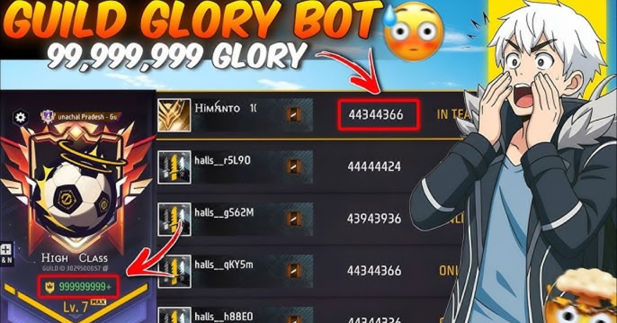 Free Fire Guild Glory Bot 2026