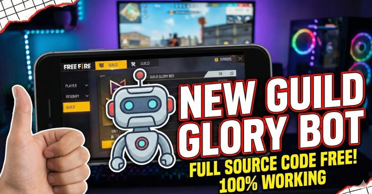 Free Fire Guild Glory Bot Source Code