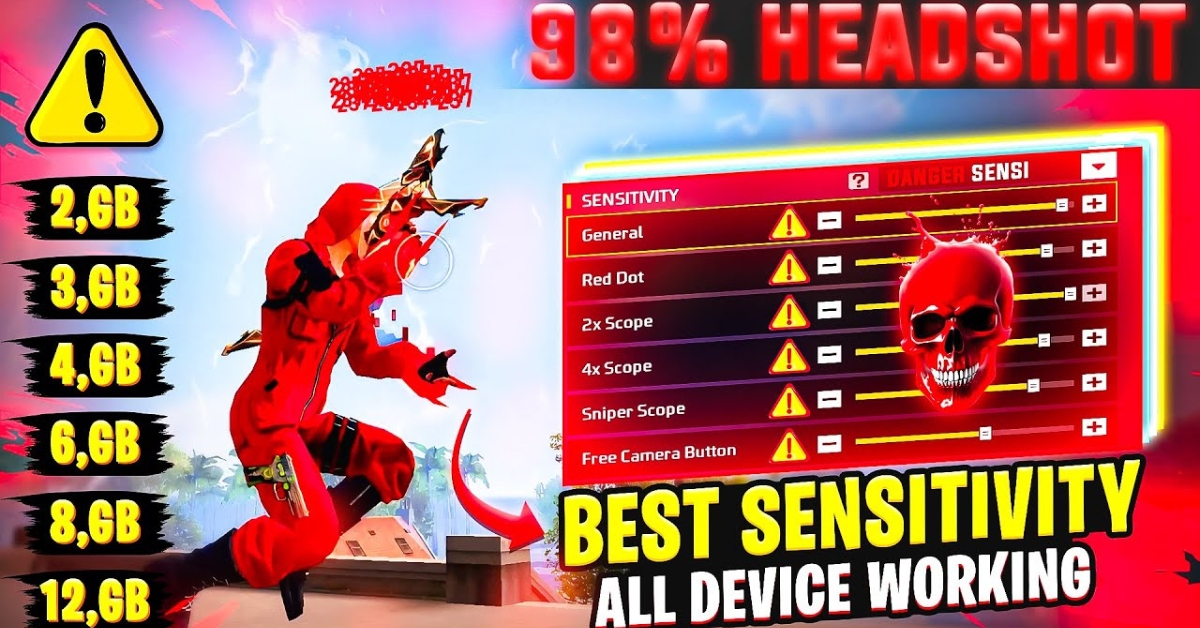 7Sensi Free Fire MAX Sensitivity 2026