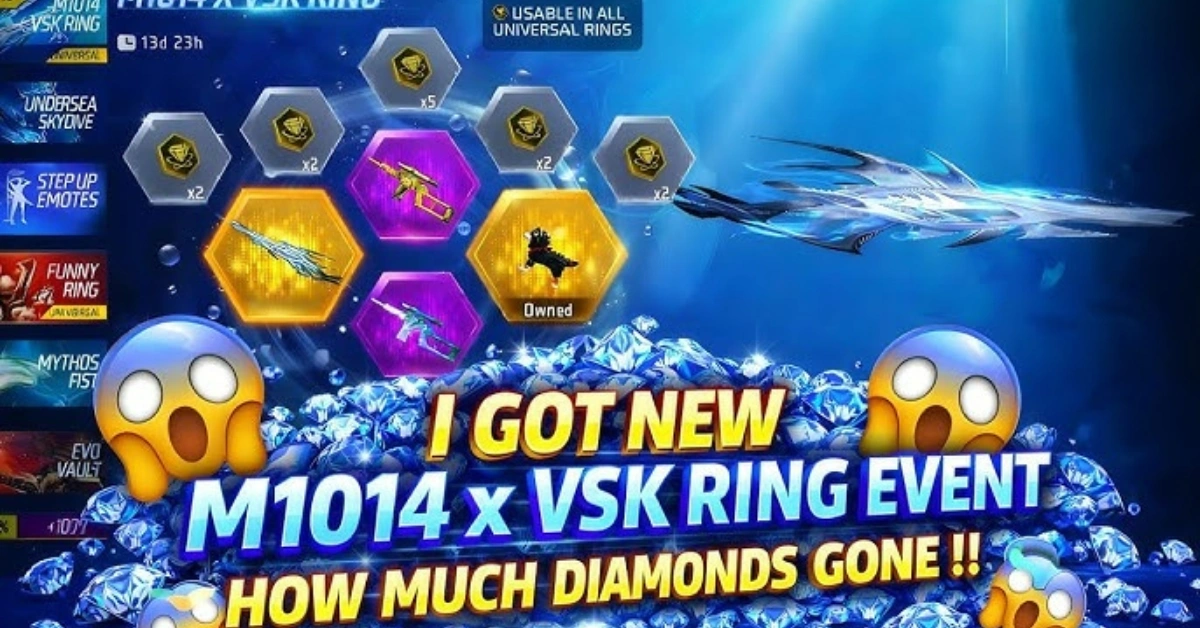 Free Fire M1014 X VSK Ring Event 2026