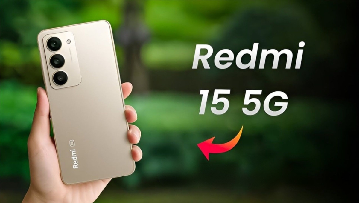Xiaomi Redmi 15 with 7000mAh Battery, 144Hz Display Launched at Just Rs15,999