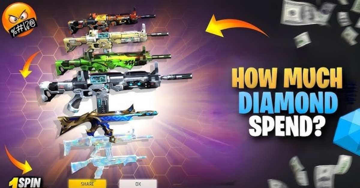 Free Fire SCAR x MAG-7 Ring Event 1 Spin Trick