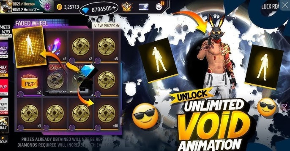 Unlimited Void Arrival Animation