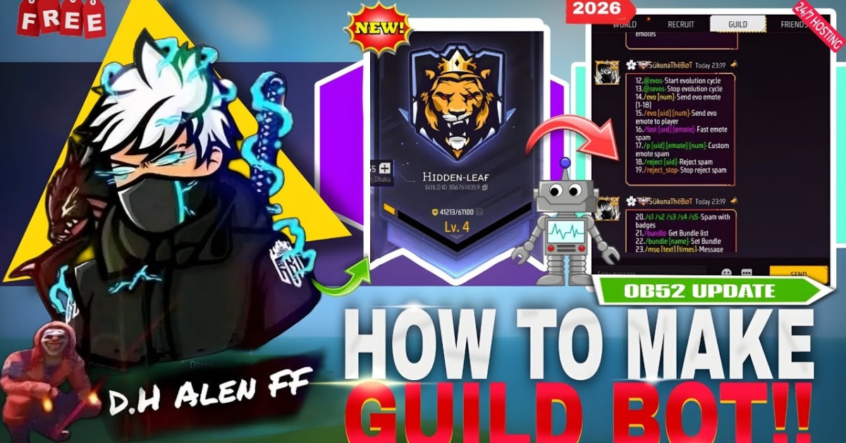 Free Fire Guild Glory Bot File