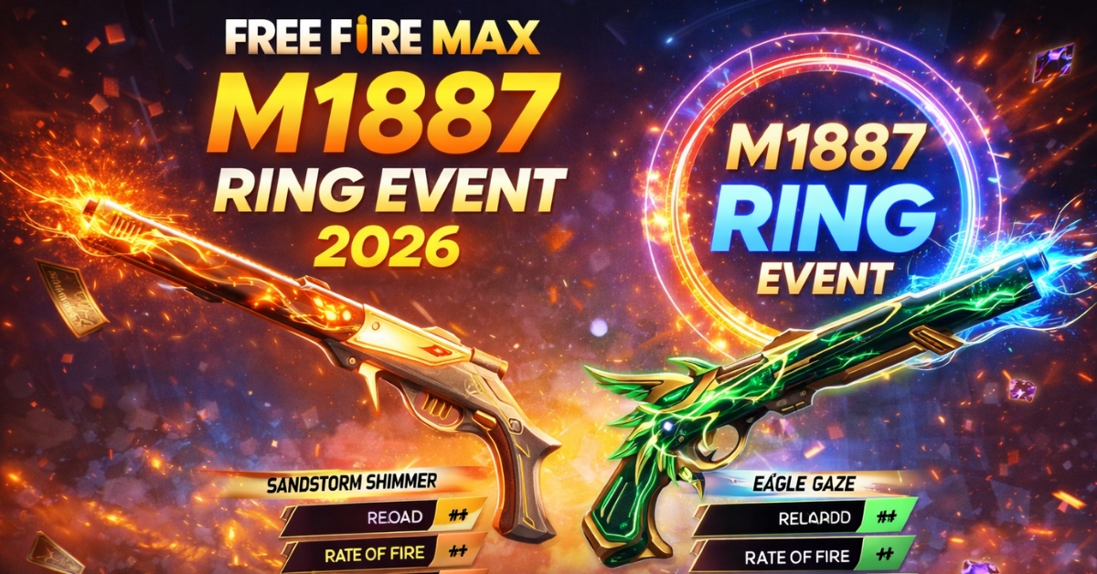 Free Fire MAX M1887 Ring Event 2026