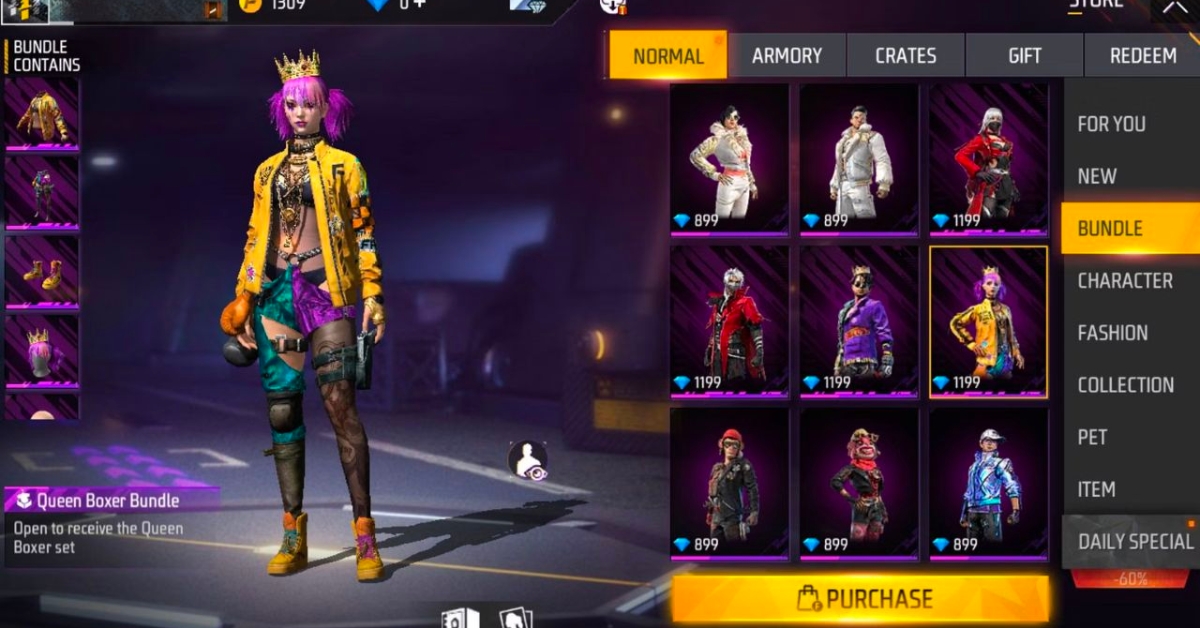 Free Fire Double Diamond Top Up 2026